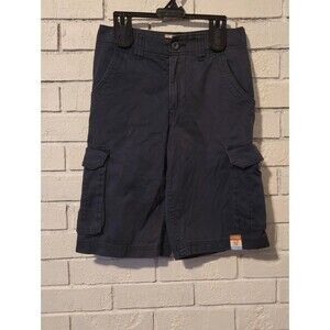 Arizona Jean Co. Boys Cargo Shorts Size 12 Regular Navy Blue NWT